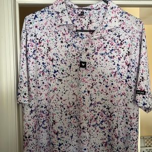 Bad birdie large splatter 2 shirt